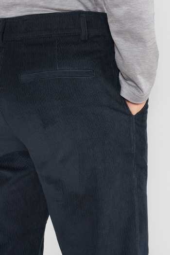 Buy_Perona_Grey Cotton Carson Organic Pant _Online_at_Aza_Fashions