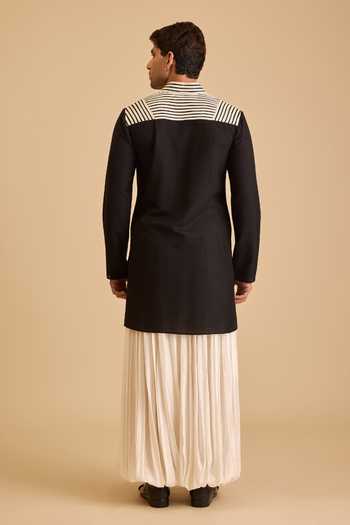 Shop_Siddartha Tytler_Ivory Rayon French Dhoti Pant _at_Aza_Fashions