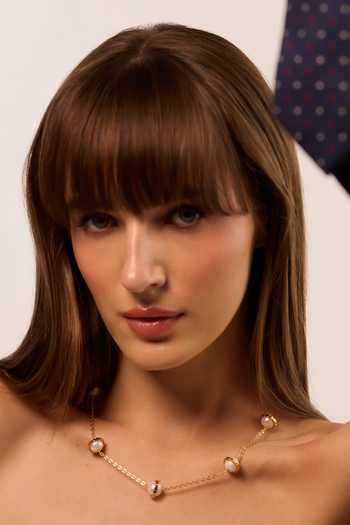 Buy_Anaash_White Pearls Aura Embellished Necklace _at_Aza_Fashions