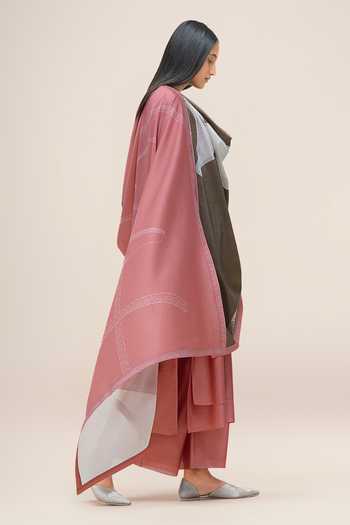 Buy_Ampm_Pink Round Neck Koyal Kurta Set 