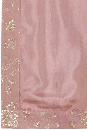 Aham-Vayam_Pink Cotton Embroidered Kurta Set _Online