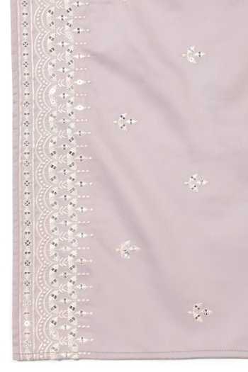 Shop_Aham-Vayam_Purple Silk, Cotton Mirror Embroidered Kurta Set 