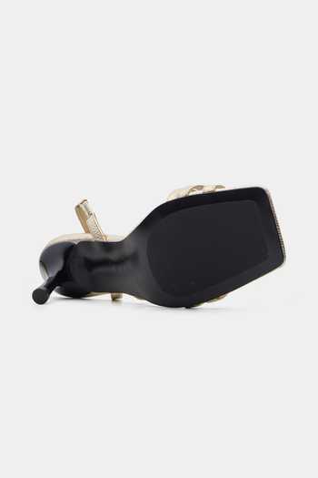 Oroh_Gold Derby Strappy Stiletto Heels _Online_at_Aza_Fashions