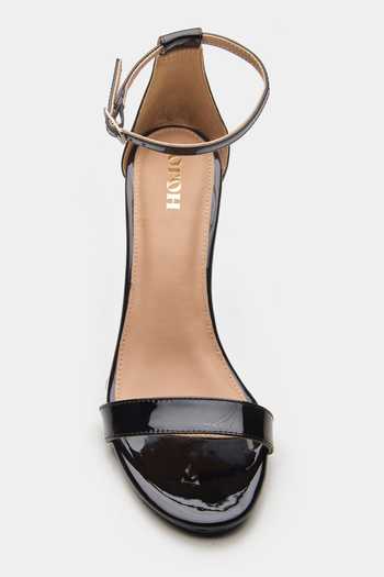 Shop_Oroh_Black Olivares Open Toe Stiletto Heels _at_Aza_Fashions