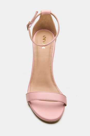 Shop_Oroh_Pink Olivares Open Toe Strappy Stiletto Heels _at_Aza_Fashions