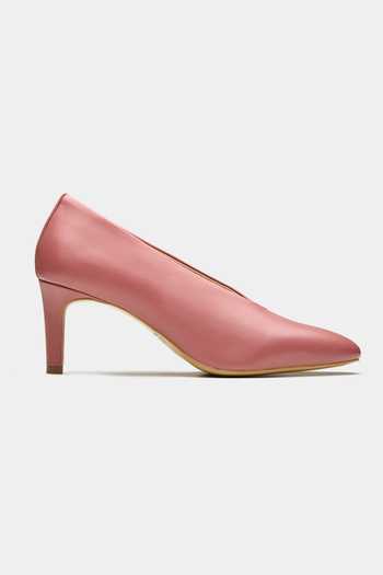 Oroh_Pink Elara Pointed Pump Heels _Online_at_Aza_Fashions