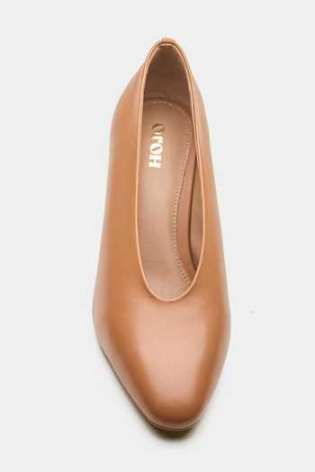 Buy_Oroh_Brown Elara Pointed Pump Heels _at_Aza_Fashions