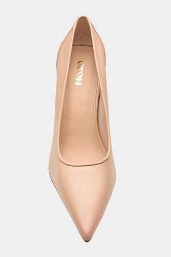 Buy_Oroh_Beige Andro Razor Sharp Pointed Pump Heels _at_Aza_Fashions
