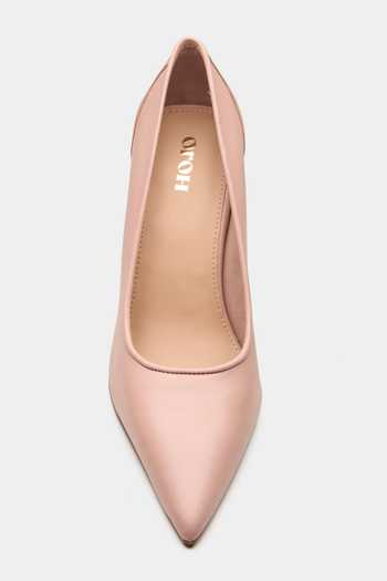 Buy_Oroh_Pink Andro Razor Sharp Pointed Pump Heels _at_Aza_Fashions