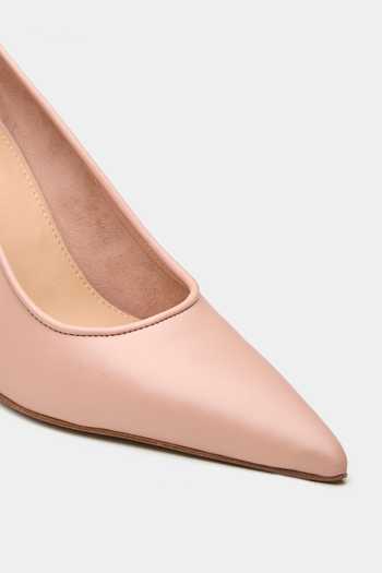 Oroh_Pink Andro Razor Sharp Pointed Pump Heels _at_Aza_Fashions