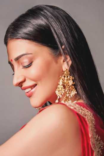 Chamee & Palak_Red Silk, Organza Sequins, Pearls, Amal Jamewar Pre-draped Lehenga Saree Set 