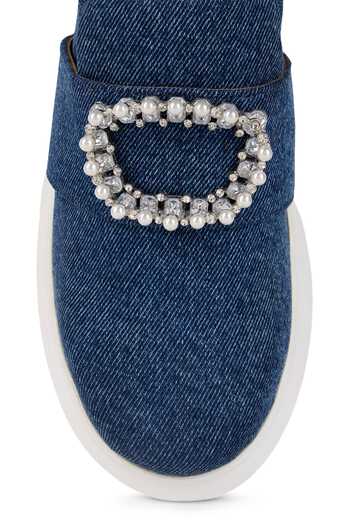 Shop_Anaar_Blue Denim Duchess Classic Sneakers 
