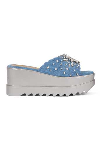 Buy_Anaar_Blue 90s Summer Wedge Sandals _Online_at_Aza_Fashions