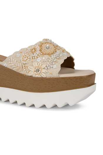 Anaar_Beige Bonita Wedge Sandals _Online_at_Aza_Fashions