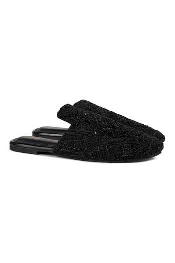 Buy_Anaar_Black Raat Baaki Mules 