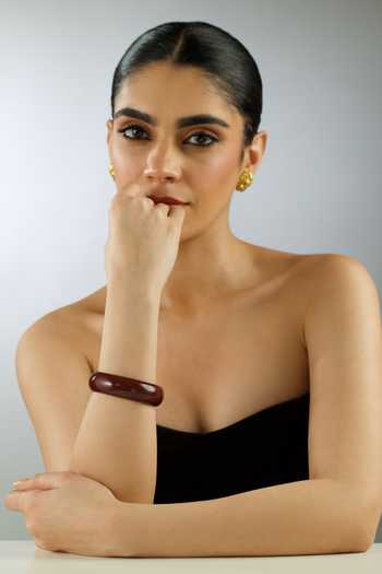 Shop_Maalicious Jewelry_Brown Lac Bangle - Single Pc _Online_at_Aza_Fashions