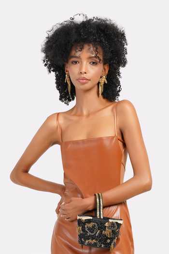 Buy_APT FOREVER_Black Sweet Strawberry Bucket Bag 