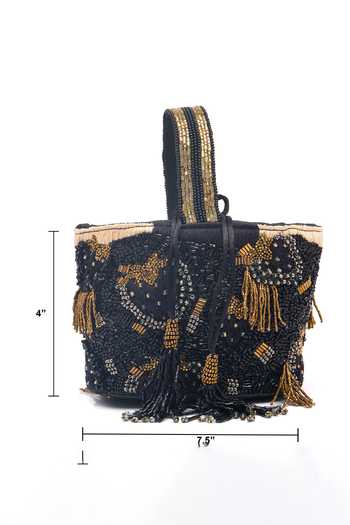Shop_APT FOREVER_Black Sweet Strawberry Bucket Bag 