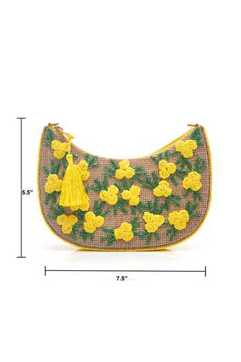 Shop_APT FOREVER_Yellow Garden Glow Clutch Bag 
