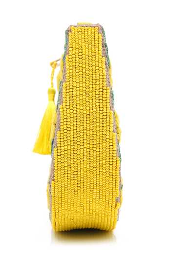 APT FOREVER_Yellow Garden Glow Clutch Bag _Online