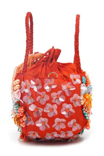 APT FOREVER_Red Colour Pop Clutch Bag _Online