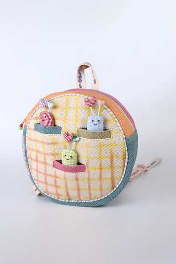 Buy_CHOOSE KIND_Multi Color Gruce Love Pop Backpack _at_Aza_Fashions