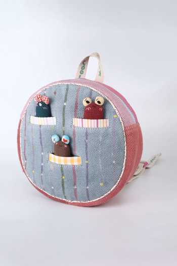 Buy_CHOOSE KIND_Multi Color Gruce Froopals Backpack _at_Aza_Fashions