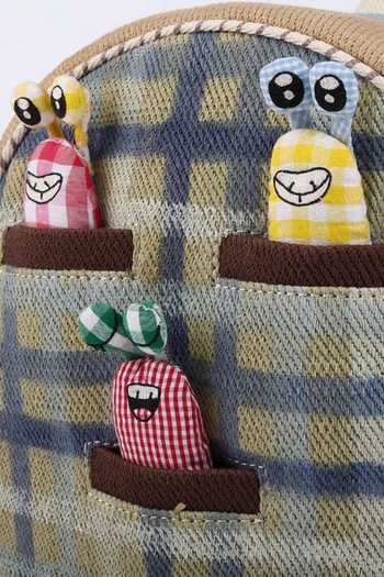CHOOSE KIND_Multi Color Gruce Crabbles Backpack _Online_at_Aza_Fashions