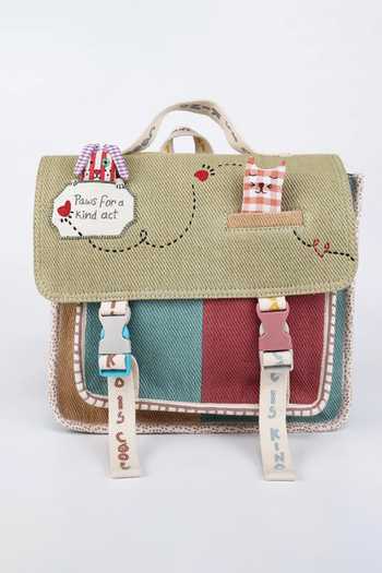 CHOOSE KIND_Multi Color Panthera Kind Act Backpack _Online_at_Aza_Fashions