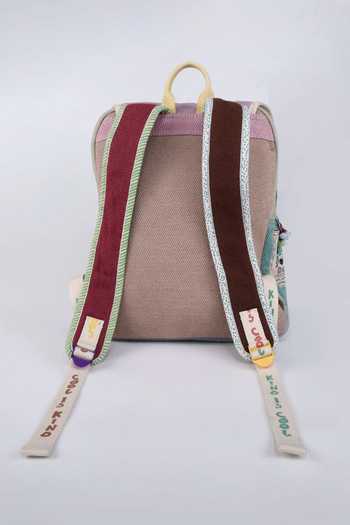 Shop_CHOOSE KIND_Multi Color Chinchilla Rhythm Riot Backpack _at_Aza_Fashions