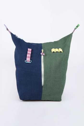 CHOOSE KIND_Multi Color Quaggle Patch On Backpack _Online_at_Aza_Fashions