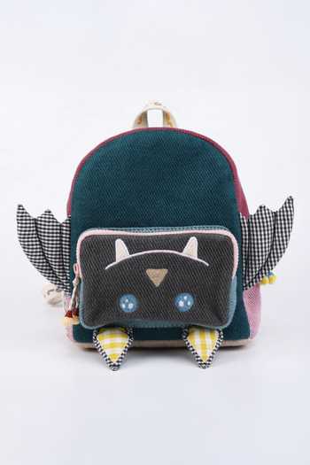 Buy_CHOOSE KIND_Multi Color Lutris Batsby Backpack _Online_at_Aza_Fashions