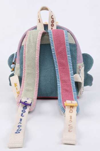 Shop_CHOOSE KIND_Multi Color Lutris Flutterpop Backpack _at_Aza_Fashions