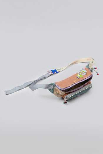 CHOOSE KIND_Multi Color Salmon Swimsters Waistbag _Online_at_Aza_Fashions