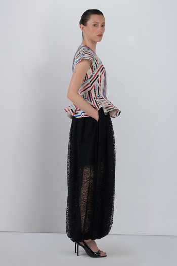 LEH STUDIOS_Multi Color Cotton Square Neck Sia Abstract Pattern Top _Online_at_Aza_Fashions