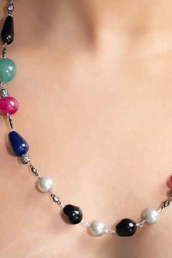 Buy_Joules by Radhika_Multi Color Reyana Beaded Necklace _Online_at_Aza_Fashions