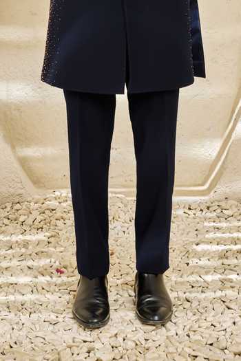 Buy_Sarab Khanijou_Blue Reverie Embroidered Sherwani Set _Online_at_Aza_Fashions