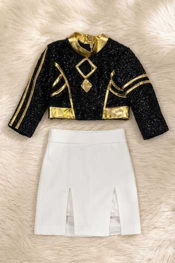 Shop_Toplove_Black Crepe K-pop Zoey Inspired Skorts Set _Online_at_Aza_Fashions