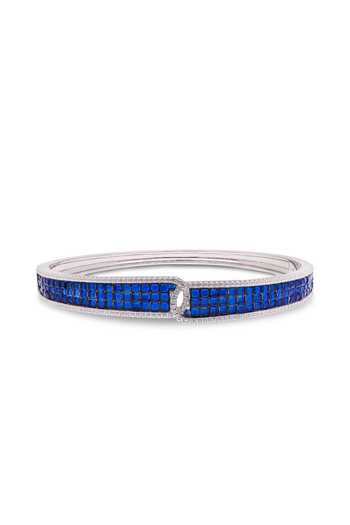 Buy_Miss Jo_Blue Ethereal Woodland Bangle _at_Aza_Fashions
