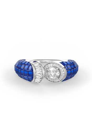 Shop_Miss Jo_Blue Twilight Enchantment Cocktail Ring _at_Aza_Fashions