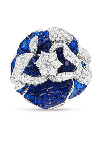 Shop_Miss Jo_Blue Wildflower Whispers Ring _at_Aza_Fashions