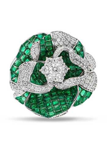 Shop_Miss Jo_Emerald Green Wildflower Whispers Ring _at_Aza_Fashions