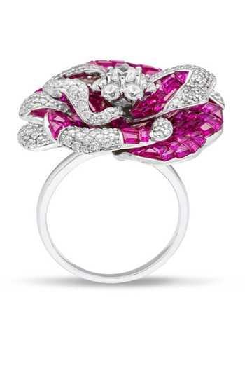 Shop_Miss Jo_Pink Wildflower Whispers Ring _at_Aza_Fashions