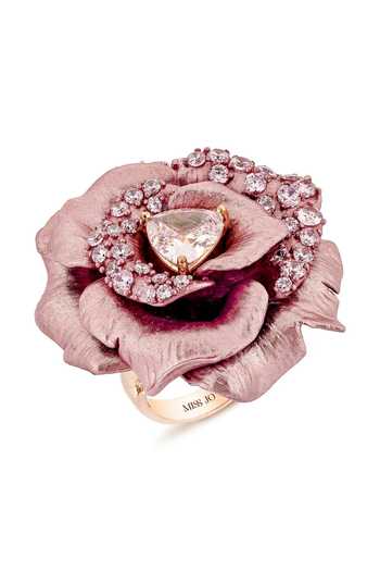 Shop_Miss Jo_Pink Vintage Rose Garden Cocktail Ring _at_Aza_Fashions