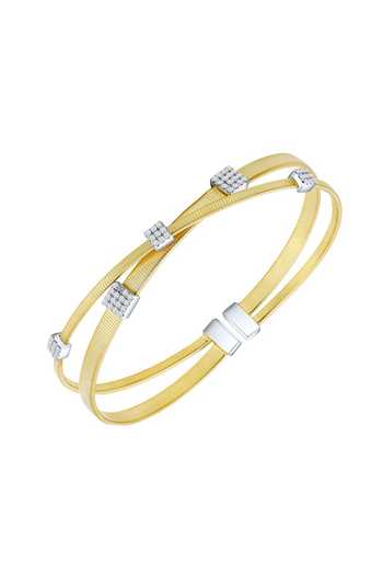 Buy_Miss Jo_Gold Plated Luna Twist Bracelet _at_Aza_Fashions