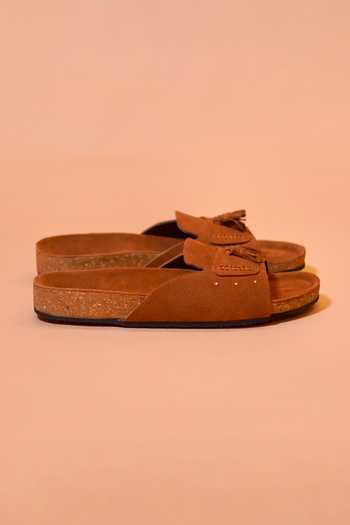 dmodot_Brown Corko Tasso Classico Leather Flats _Online_at_Aza_Fashions