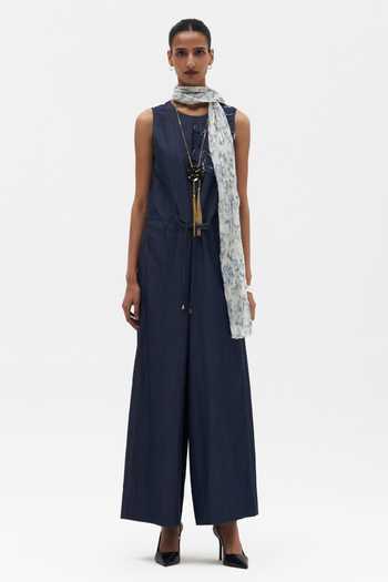 Buy_Payal Jain_Blue Gretl Embroidered Jumpsuit _at_Aza_Fashions