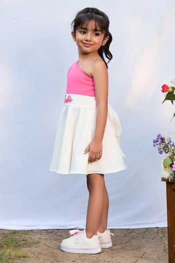 Buy_Pnk Isha Arora (Pink)_Pink The Dream Doll One Shoulder Dress _Online_at_Aza_Fashions