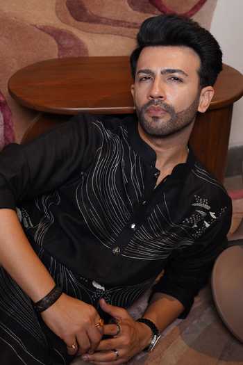 Heartistry by Anky_Black Linen The Midnight Current Kurta _Online_at_Aza_Fashions