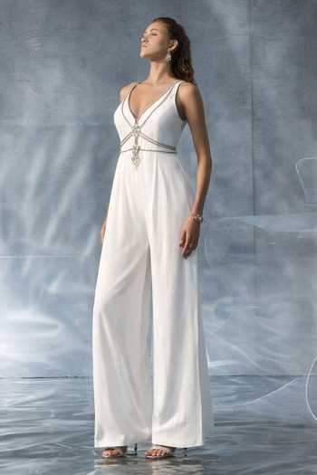 Buy_Kalighata Pret_Off White V-neck Jumpsuit _at_Aza_Fashions